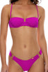 Luli Fama Capri Ring Seamless Wavy Ruched Back Bottom